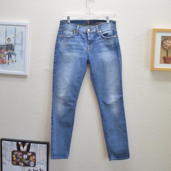 7 for all mankind Josefina Feminine Boyfriend Jean - Picture 2 of 12